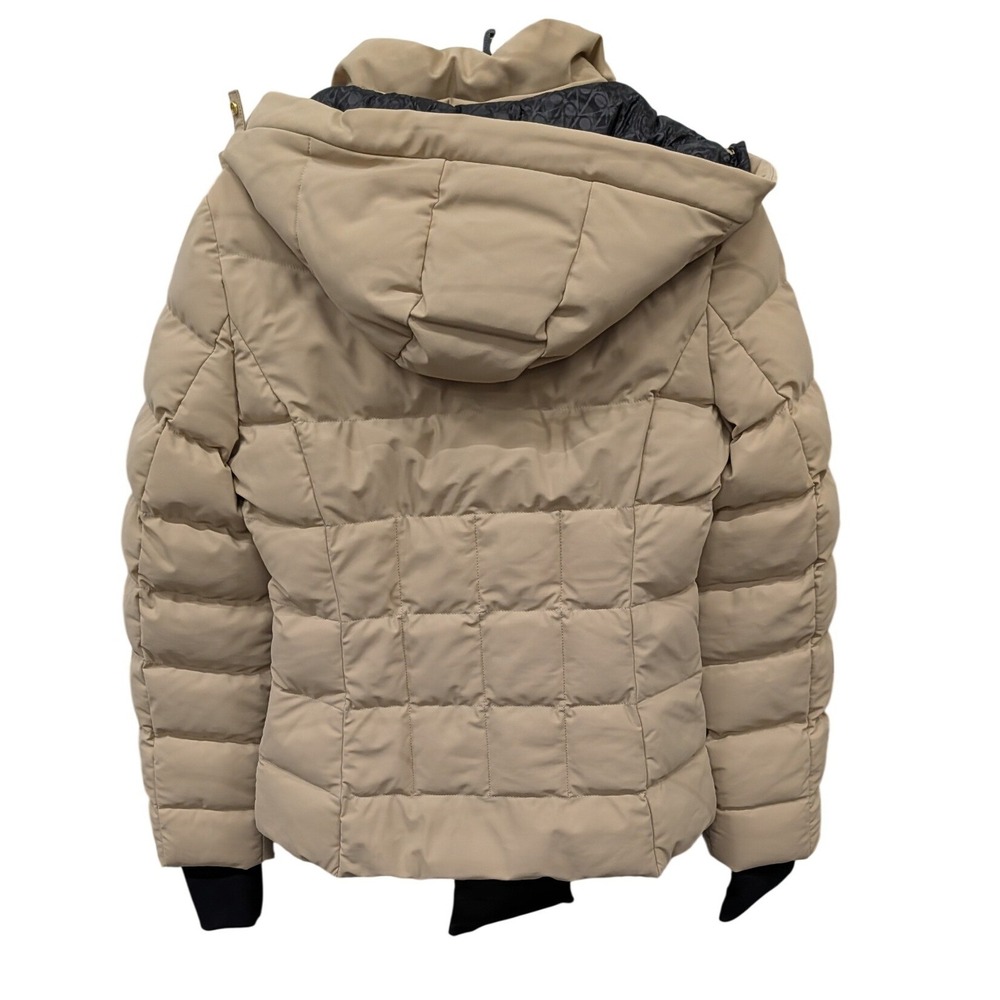 Moose Knuckles NWT Gold Series Betta Shearling Jacket Sand Down Puffer Coat- S - Picture 5 of 16